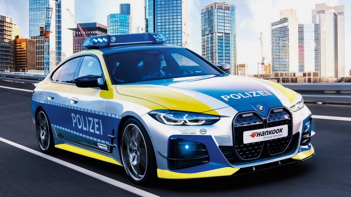 安靜、迅速的維護治安 AC Schnitzer為德國警方打造BMW i4 M50電動警車 提倡安全改裝[影片]