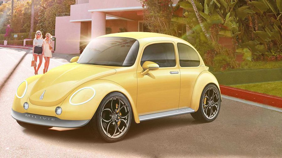 上千萬的 Volkswagen Beetle Restomod 改裝作品有著極吸引人的設計啊