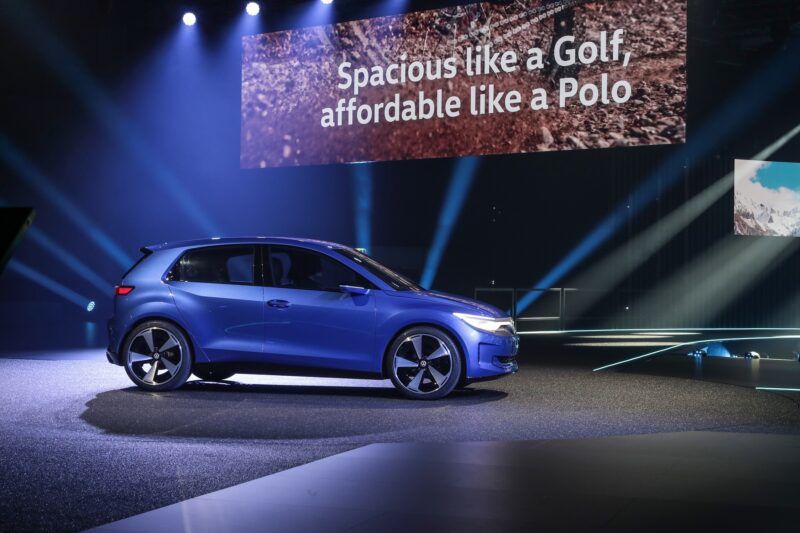新台幣80萬級距電動車 Volkswagen ID. 2all concept全球首發