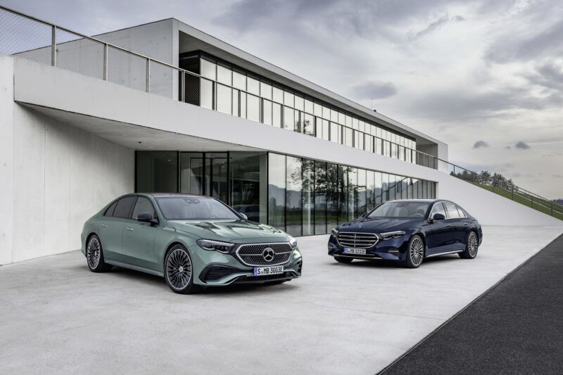 加速數位化 Mercedes-Benz E-Class