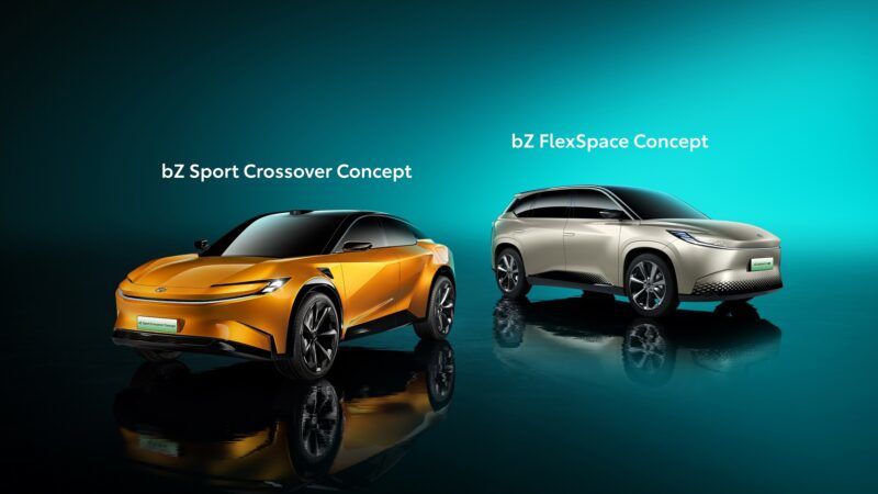多方協作 Toyota bZ Sport Crossover Concept & bZ FlexSpace Concept