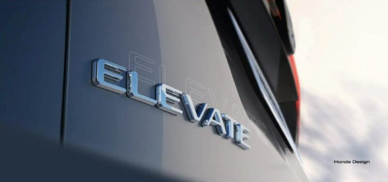 Honda於印度釋出新一代SUV局部預告圖!「Elevate」已於日本申請商標、預計6月全球首演