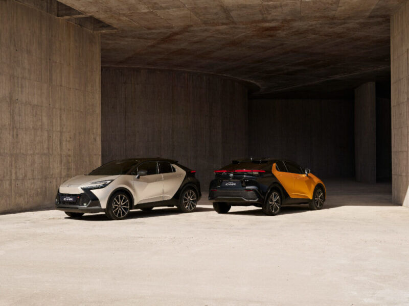 歐洲Toyota推出新一代「C-HR」!  採「不融入街景」的個性設計