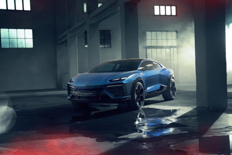 預告純電未來 Lamborghini Lanzador Concept