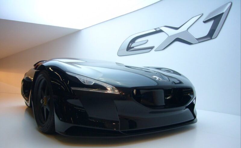 當時最快的BEV概念車!  Peugeot創業200年紀念車 EX1