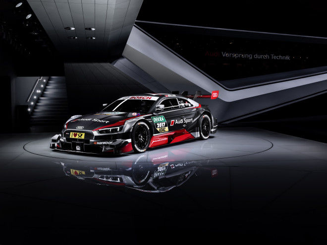 全新Audi RS 5 DTM戰駒首次現身賽道