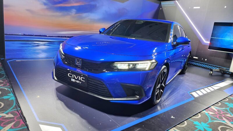 新年式Honda Civic e:HEV亮相 2024台灣本田挑戰3.2萬輛目標