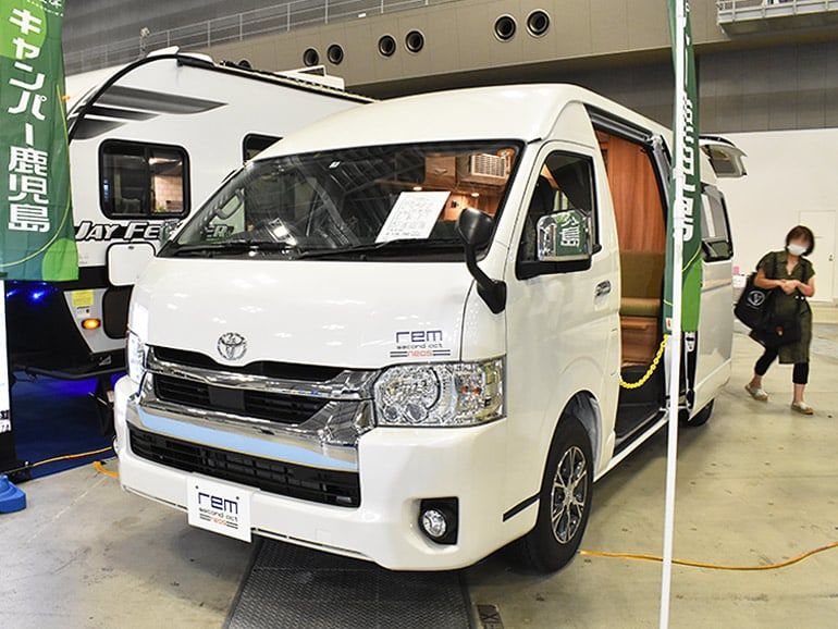 【車中泊】標配強力電源! 以Hiace為基礎車型的露營車Camper Kagoshima REM Second Act NEOS