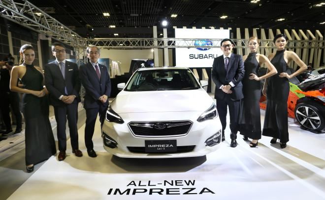 SUBARU意美汽車集團於2017新加坡車展隆重發表All-New Impreza