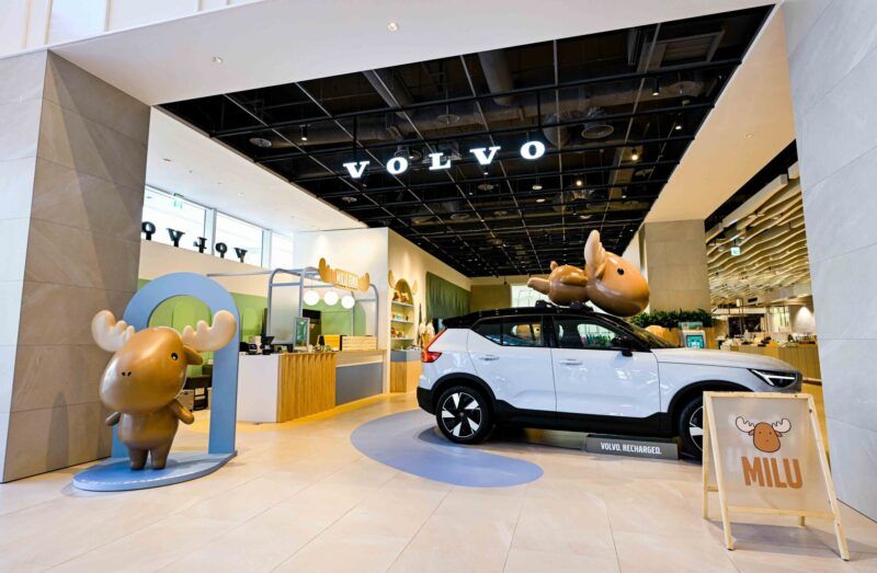 VOLVO MILU FIKA 期間限定咖啡館 進駐忠泰樂生活