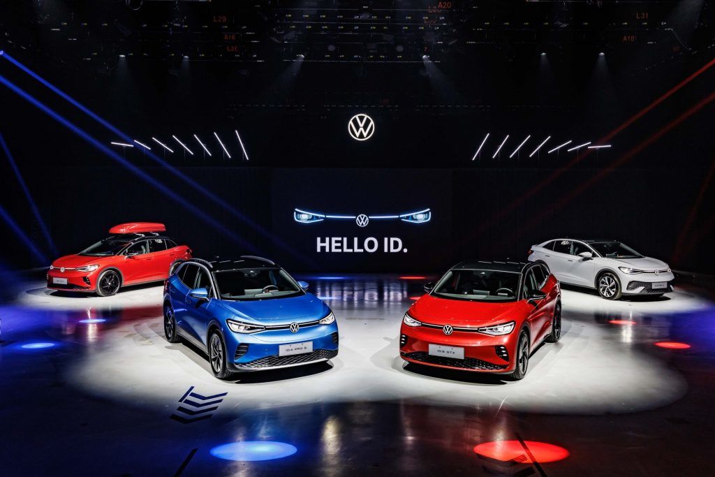 來電登台  Volkswagen ID. 電動車系在台首演