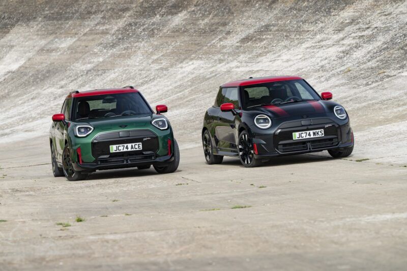 【2024巴黎車展】聯袂放電  Mini JCW Electric、Mini Aceman JCW