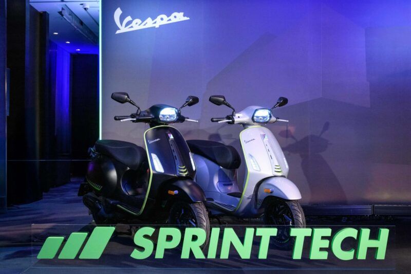 Vespa Sprint Tech全面開賣 DEC精品同步亮相，騎乘風格一次到位！