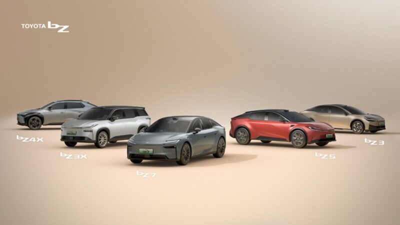Toyota發佈全新BEV「bZ7」! 與GAC共同開發搭載最新智能化技術