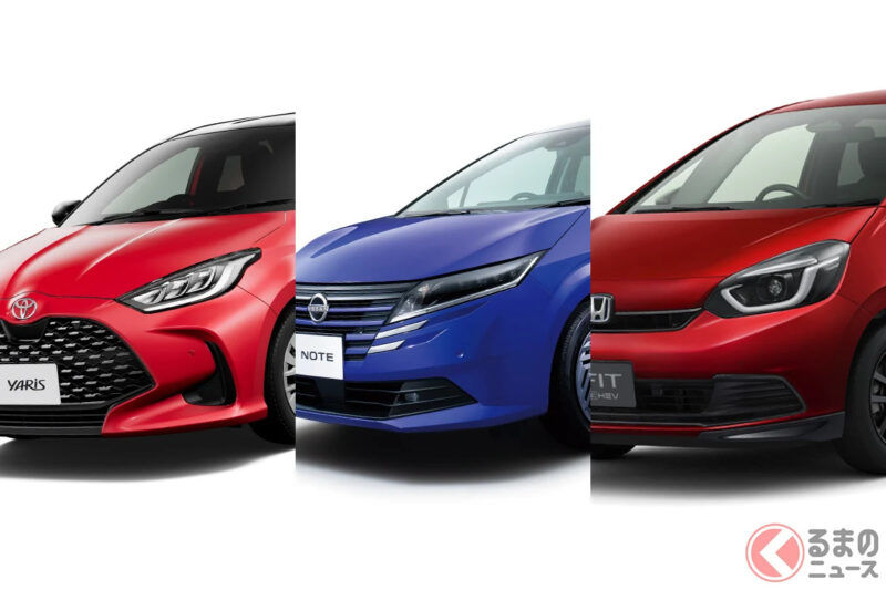 從 165 萬日圓起！哪款「便宜小型掀背車」最值得買？ Yaris × Fit × Note 的「最入門等級」有什麼不同？