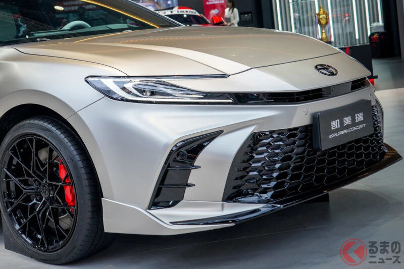 豐田最新「全長約5米級」前輪驅動房車引發熱烈反響！ 中國版「Camry Urban Concept」改裝車成話題