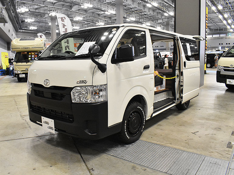 【車中泊】350萬日元起可購入Hiace露營改裝車!  Camper鹿兒島「CV390」介紹