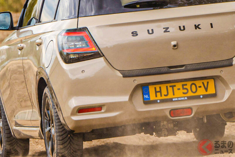 Suzuki「全新 Swift SUV 版」首次亮相！ 強烈黑色風格搭配米色外觀的「跨界車型」於荷蘭登場引話題