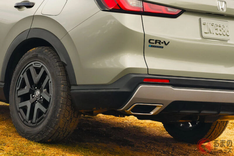 約444萬元！本田發表新款「CR-V」！ 結合魄力與強悍的新車型「TrailSport油電版」登場！