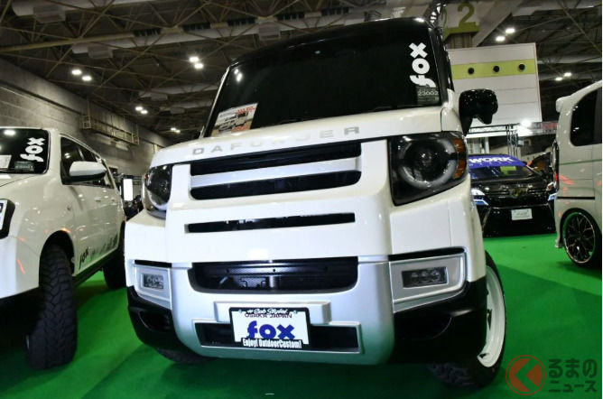 「高級SUV」上身！Honda 輕型商用廂型車搖身一變成「進口車」？酷似 Defender 的「N-VAN」改裝神車「HONDASFUNnder」！