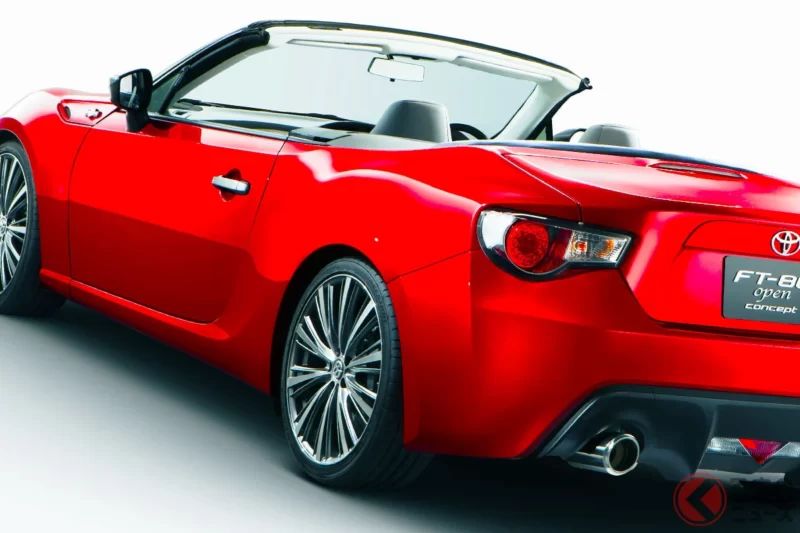 豐田Toyota創新「四人座86敞篷車」曝光！搭載電動開篷×後輪驅動超有感　 實用性滿點的「FT-86 Open」引發熱議