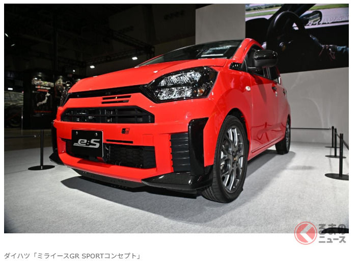 大家關注的「超猛小車」登場！ 搭載「5速手排＋渦輪增壓」＆滿滿專屬配備的「認真硬派版本」！超有速度感的「Mira e:S GR SPORT」究竟是什麼樣的車？
