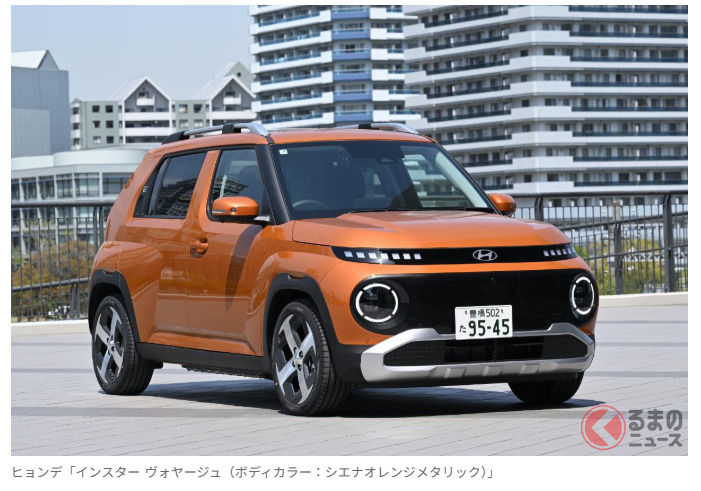 新型「緊湊型SUV」備受矚目！全長3.8米「剛剛好的車身」×「可讓兩名成人躺下」超寬敞內裝！採用創新設計與「日本專用調校」的現代「Inster」是什麼？