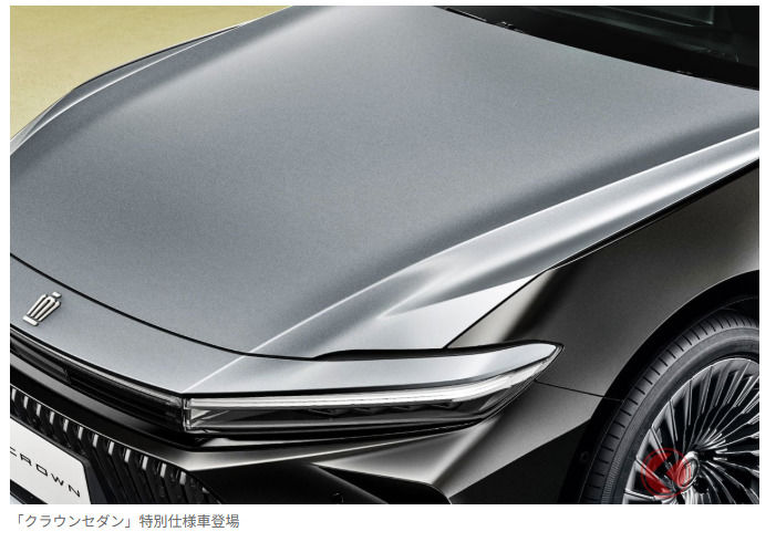 豐田發表「全新 Crown Sedan」引發熱烈回響！ 「令人憧憬的車款」「莊嚴大氣、非常不錯」——全長5公尺的「正統旗艦房車」，首度推出「職人工藝・極黑仕樣」與「前衛黑銀雙色塗裝」兩款特別仕樣車，成為話題焦點！