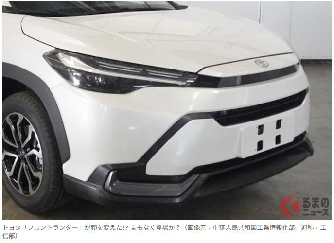 即將登場的豐田新款SUV「Frontlander」？外觀變化太大了！？個性化設計與特色解析！「卡羅拉Cross」姊妹車款，中國政府已公開情報
