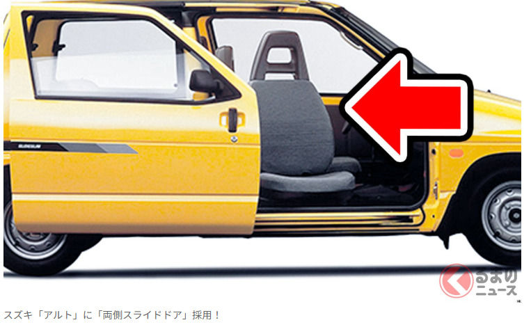 新車售價67萬日圓！鈴木「Alto（阿爾托）」採用「雙側滑門」設計！寬大開啟的創新「3門車」超厲害！搭載「震撼車門」的「Slide Slim」款式衝擊感十足！