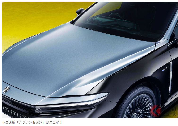 豐田全新「Crown Sedan（皇冠房車）」超驚艷！配備全長5公尺的「超大型車身」，並採用前衛的「雙色塗裝」！揭示新世代「FR房車」風格的“THE 70th”魅力為何？