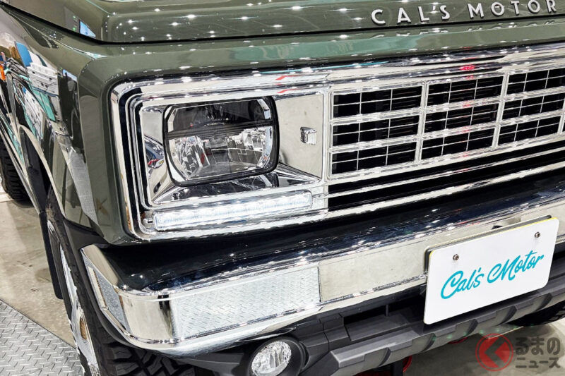 鈴木超復古風「Jimny Sierra」實車公開！ 經典「方形雙燈設計」×圓形尾燈超帥氣！Cal’s Motor「Beas＋」真四驅×創新改裝群馬展出