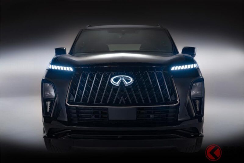 日產全新「V6 豪華 SUV」引發熱烈迴響！  「日本也想要！」「高級感 × 運動感超讚！」  配備三排座椅的 Infiniti QX80 Sport 加拿大規格版，網友們的反應是什麼呢？