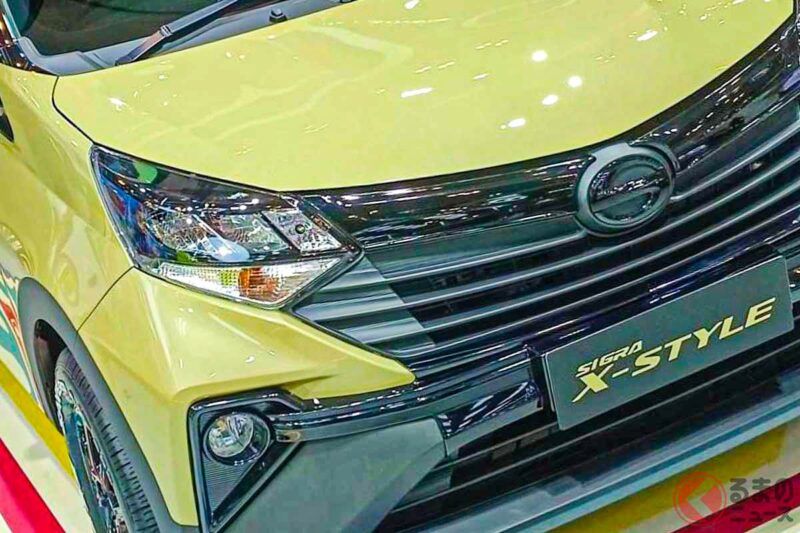 Daihatsu（大發）最新「SUV風迷你車」公開！全長約4.1米的「剛剛好尺寸」，搭載「三排座、七人座」！霸氣前臉也很吸睛，「Sigra X-Style」登場於尼國