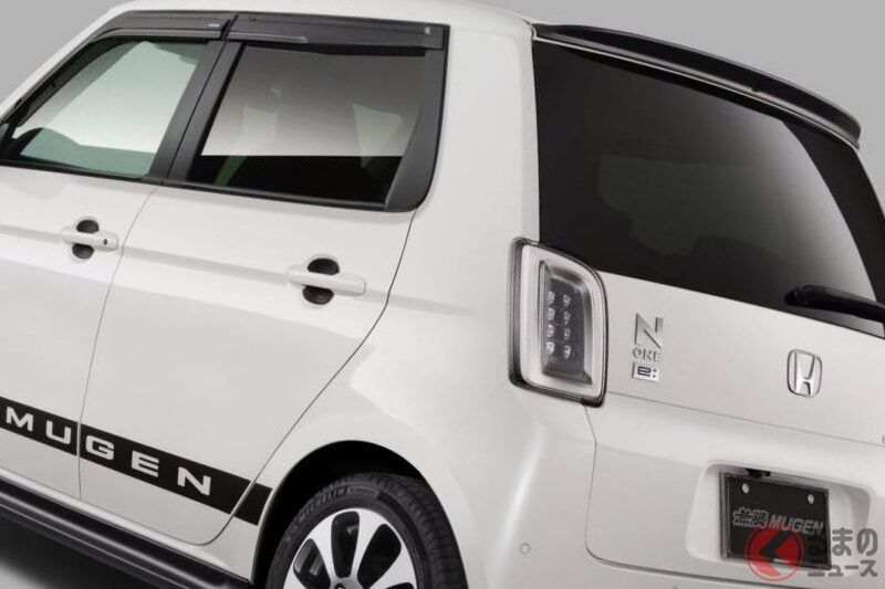 本田新型「輕型休旅車」將於2025年秋季上市！採用超運動感的「霧面空力套件」搭配超大「MUGEN」字樣標誌！全新「N-ONE e：」無限版先行公開！