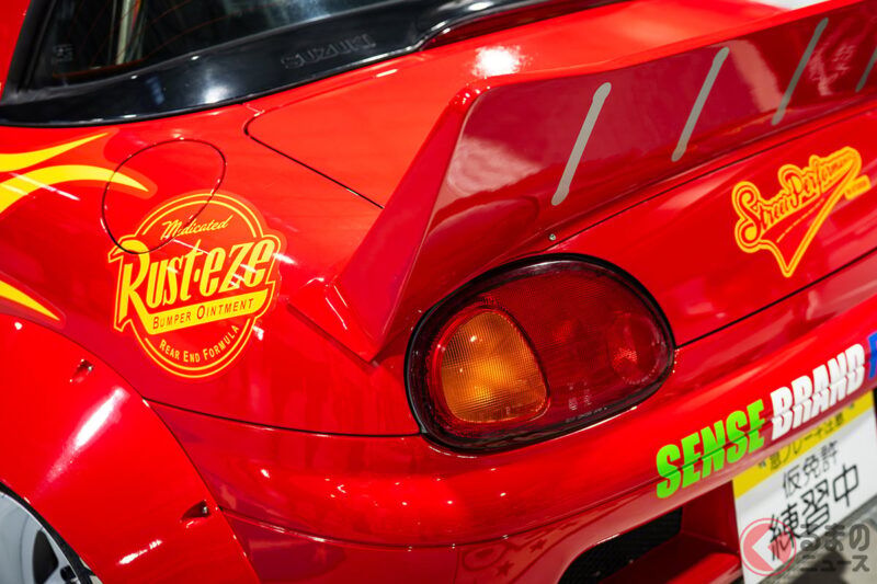 超有個性的笑臉造型！竟然突破輕自動車規格的「Cappuccino」公開啦！  火紅色配上超霸氣寬體，這款OEP打造的「改裝版」真的是超帥的！