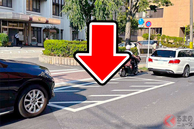 不知道這件事可能會被說「應該要繳回駕照」！ 路上那個「神秘斑馬線」到底是做什麼用的？ 沒注意到，被按喇叭催促「快點往前擠！」，竟然可能會被處罰！？