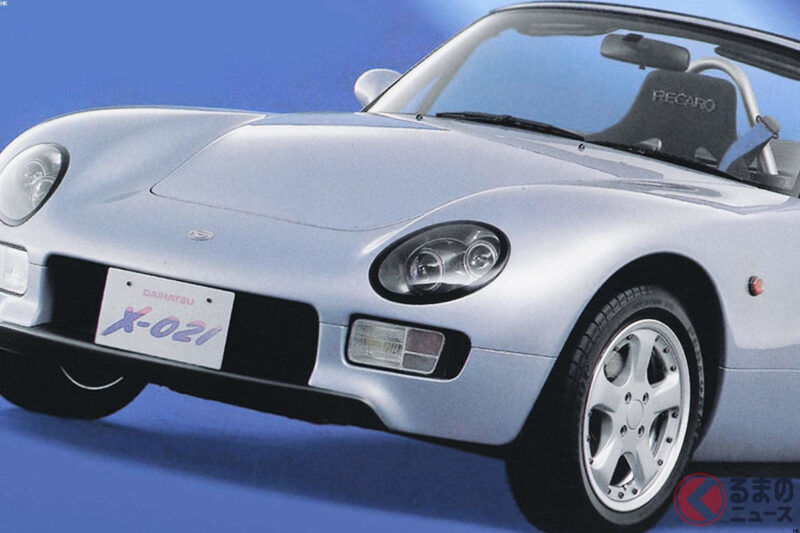 全長3.5公尺！Daihatsu傾全力打造的「超輕量跑車」超狂！ 車重僅700公斤、搭載5速手排！超有樂趣、足以成為「Roadster」勁敵的「X-021」是什麼來頭？