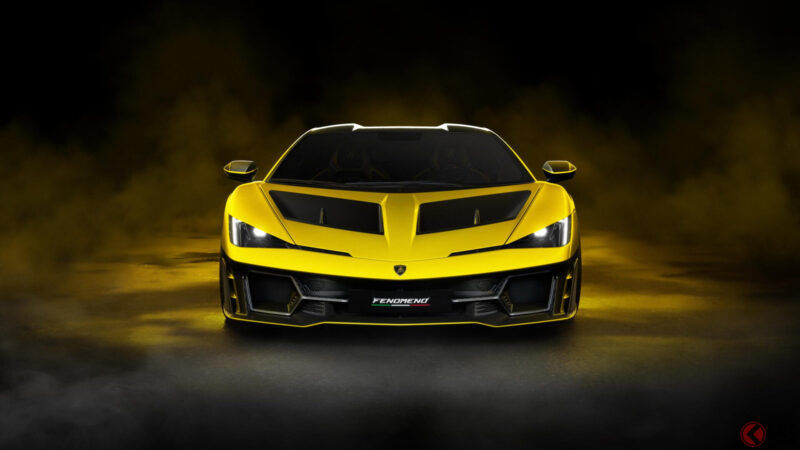 搭載最強V12引擎的「Fenomeno」全球首度亮相！僅限量29台的蘭博基尼!? 新穎設計也備受矚目！於美國發表