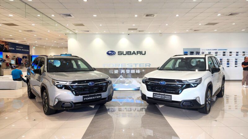 雙動力、三車型蛻變上市 全新六代目Subaru Forester