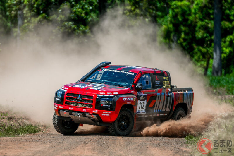 新款「Triton」表現亮眼！「三菱拉力藝術隊」在2025亞洲越野拉力賽中時隔三年再度奪得總冠軍