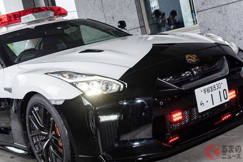 日產「GT-R」和本田「NSX」！ 為什麼會有根本跑不掉的「超快警車」存在？ 運動跑車版「黑白警車」真的不會用來取締違規嗎？