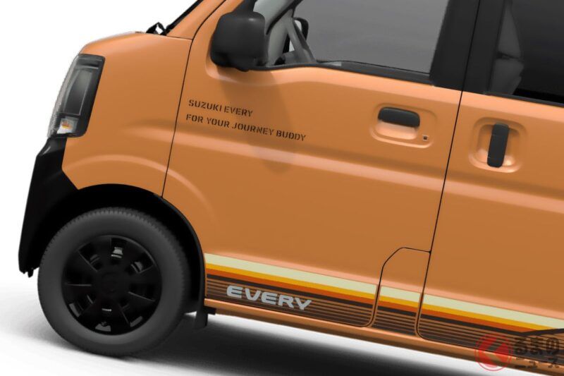 鈴木發售「全新輕型廂型車」！充滿工具感的「個性化車身塗裝」超讚！毫無商用車的感覺，在戶外更是亮眼的「Every J Limited」究竟是什麼樣的車款？