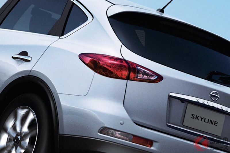 日產「Skyline」竟然不是傳統的「圓形四燈尾燈」!?  搭載大排氣量 V6 引擎 × 後輪驅動的「豪華 SUV」超厲害！  這款創新的「跨界車」到底是什麼樣的車型？