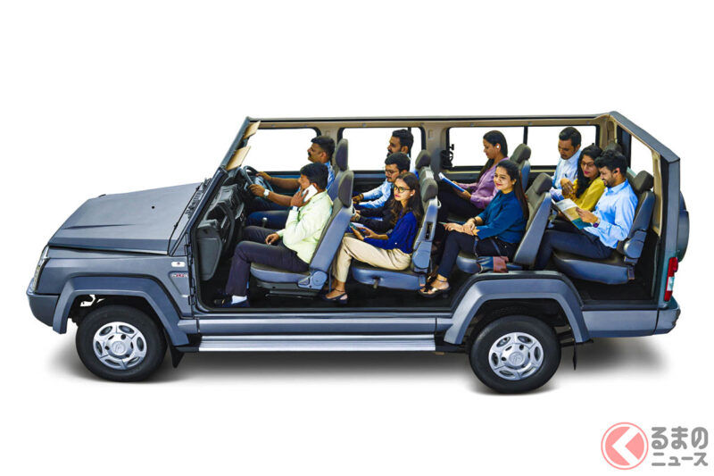 最新款「四排座、可乘 10 人的 SUV」!?  擁有強烈「既視感」的設計，並搭載 90 匹馬力的賓士引擎！  雖然動力表現有限，但售價約 300 萬日圓的印度車「Cityline」仍相當吸引人￼￼￼