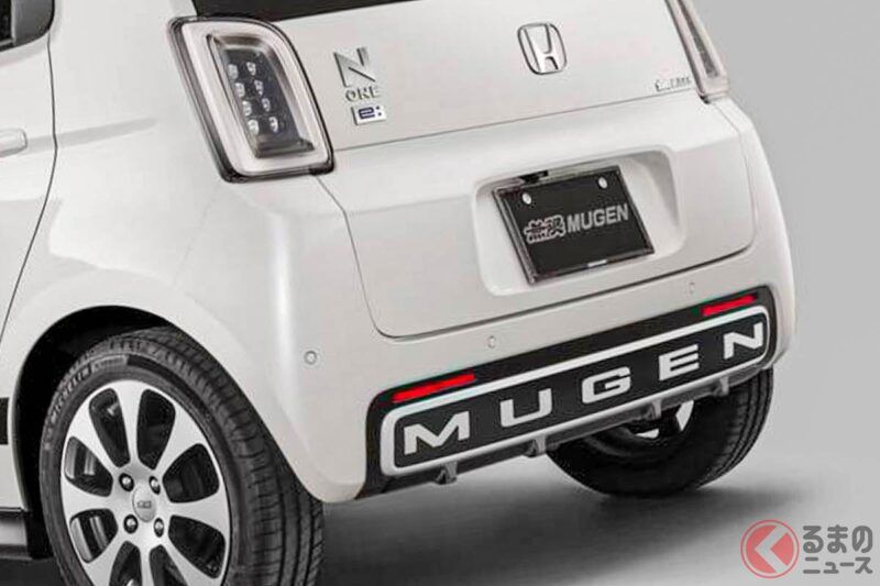 本田發表全新「輕型休旅車」！ 超大的「MUGEN」標誌帥到爆！ 性能也同步升級的 N-ONE e：特仕版「無限」到底是什麼樣的車？