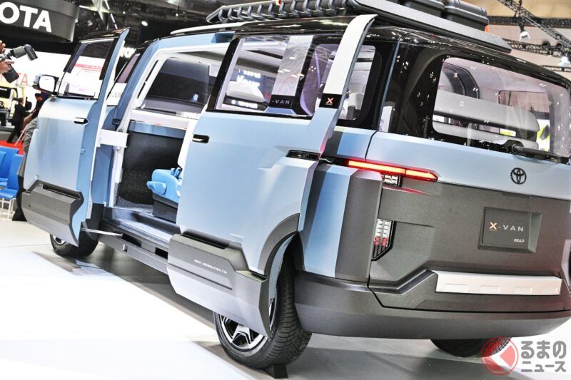 豐田推出「嶄新SUV迷你車」!?  以「VOXY」尺寸打造的方正設計，搭配「雙開式」超厲害車門！ 超耐用又超便利的「Cross Van Gear」概念車登場，引發期待￼￼￼