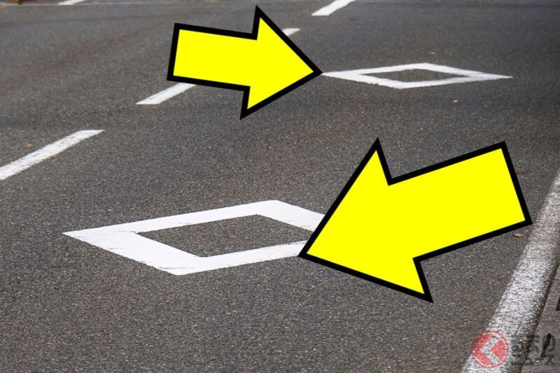 道路上出現的「神秘菱形標記」到底代表什麼意思？不懂的人「可別隨便握方向盤！」一不小心忽略，可能就會「不小心違規」喔