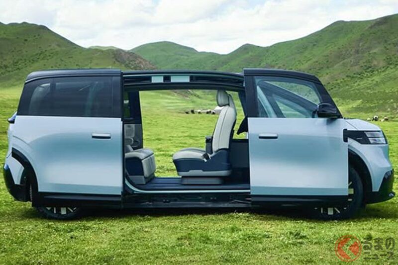 嶄新的「觀音開啟滑門」迷你車超厲害！ 全長4.6米車身搭配「量產首見的超強車門」×超寬敞車內空間！ 即將登陸日本的GAC旗下「MIX」中國車型到底是什麼樣的車？