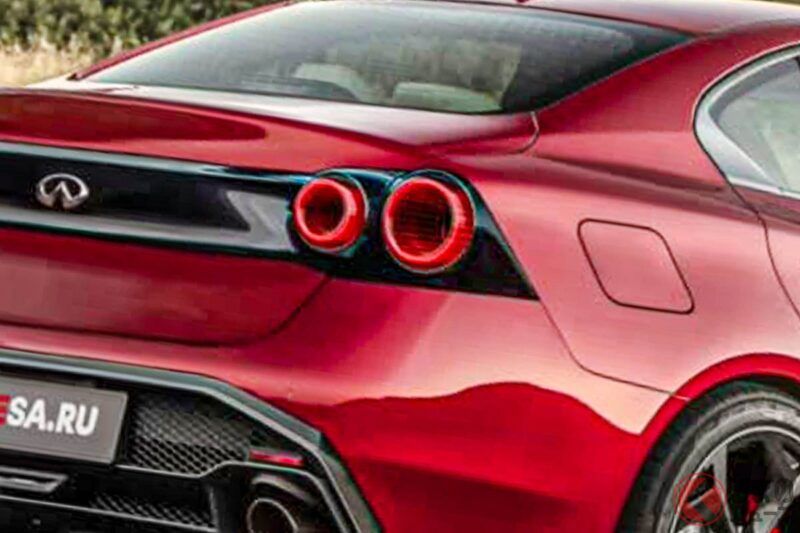 日產「新型 Skyline」!?  四個圓形尾燈＋450 馬力 V6 引擎＋手排變速箱!?  光滑流線的「運動型房車」！ 時隔 10 年，全面改款的超前 CG 想像圖登場